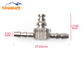 High quality  Oil Backflow Pipe T-Style Joint fitting for  0445 110 injector supplier