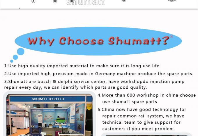 A+ new Shumatt  Injector Control Valve Set F00RJ00447 for 0445 120 012/013/016 injector