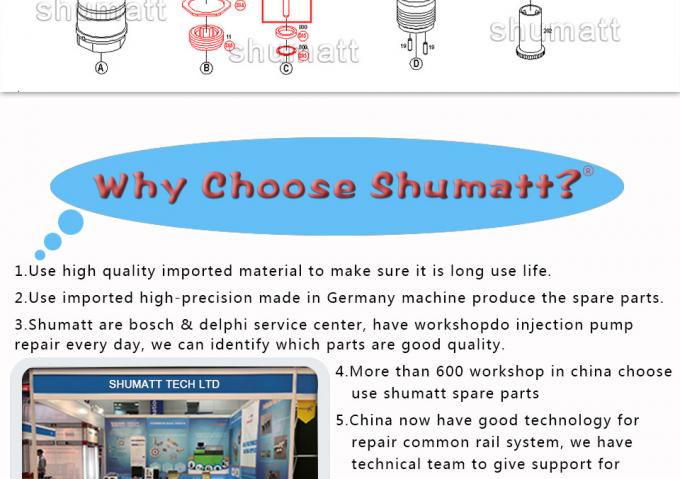 A+ new Shumatt  Injector Control Valve Set F00RJ02005 for 0445120008 injector