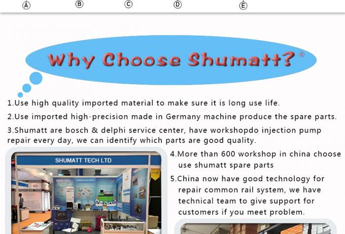Shumatt Injector Control Valve Set F00RJ01941 for 0445120121/0445120122/0445120125 Injector