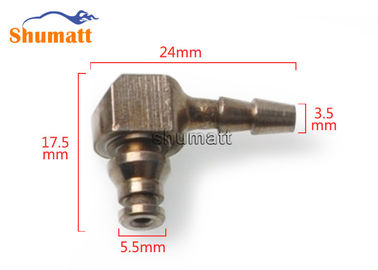 China High quality Oil Backflow Pipe Two-way Joint fitting for 0445 110 injector distributor