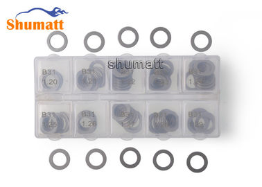 High quality Fuel Injector Washer Adjust Shims  B17 / B21 / B27 for 0445110002 0445110086 0445110119  injector supplier