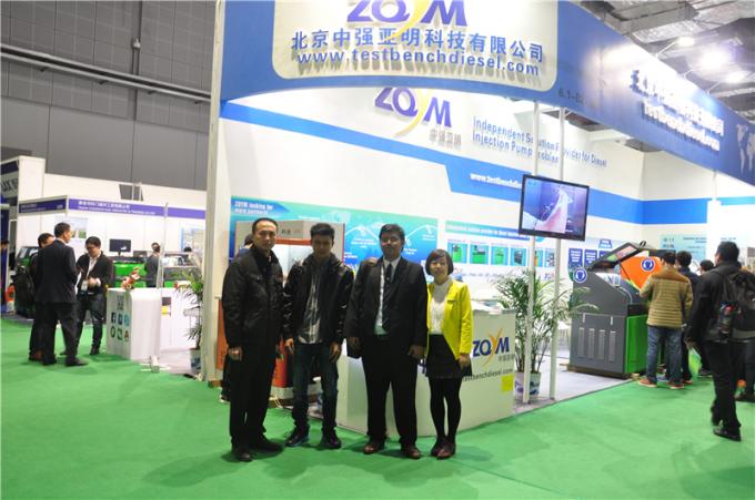 Congratulations !! Myanmar Customer “H” ZQYM 418 injector test bench order Finished