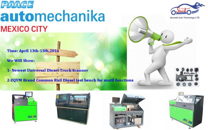 Good news !!! We will Attend PAACE AUTOMECHANIKA MEXICO 2016