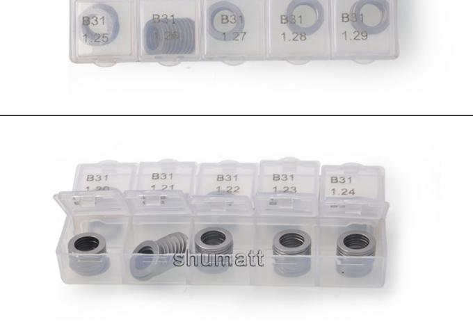 High quality Fuel Injector Washer Adjust Shims B17 / B21 / B27 for 0445110002 0445110086 0445110119 injector