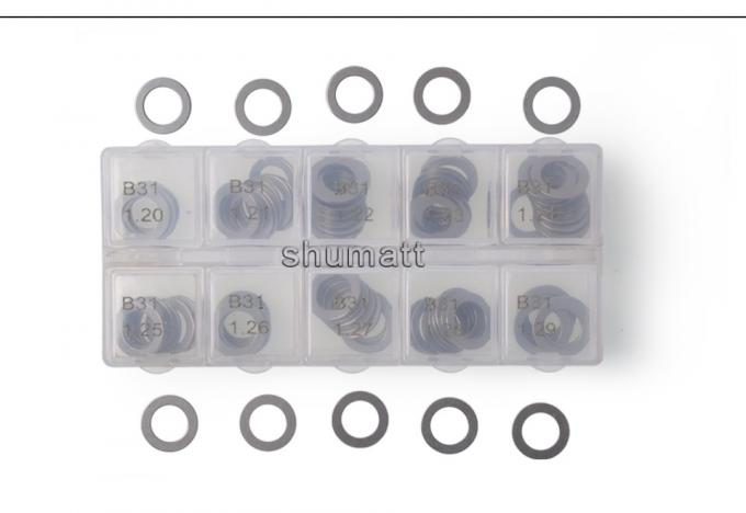 High quality Fuel Injector Washer Adjust Shims B17 / B21 / B27 for 0445110002 0445110086 0445110119 injector