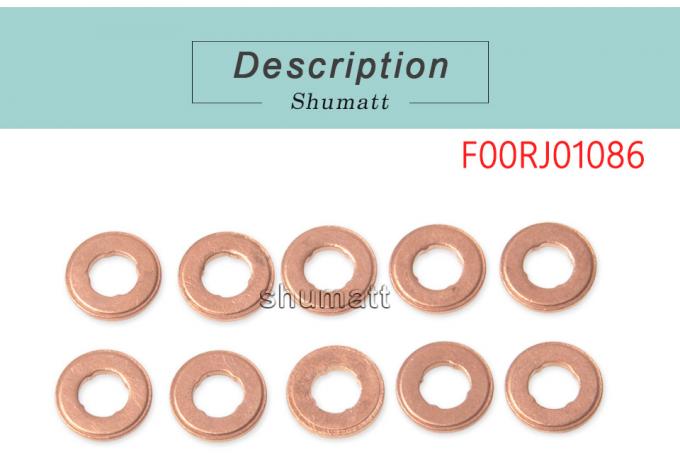 OEM new Shumatt Injector Heat Schield Gasket Copper Washer Shim F00VC17505 for 0445120027/042/078/081/082 injector