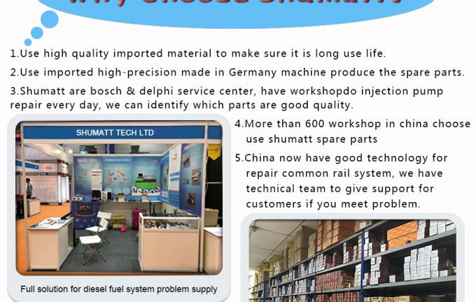 Shumatt High quality Injector Control Valve Set F00RJ01334 for 0445120047/091/093 Injector